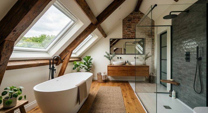 Attic Bathroom Remodeling in Wimberley, TX