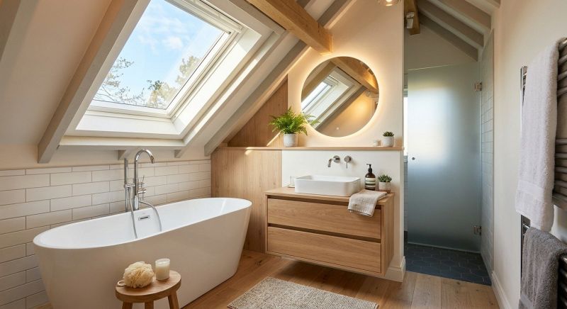 Attic Bathroom Remodeling in Wimberley, TX