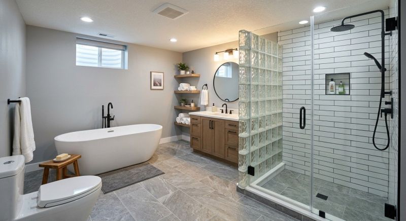 Basement Bathroom Remodeling in Wimberley, TX