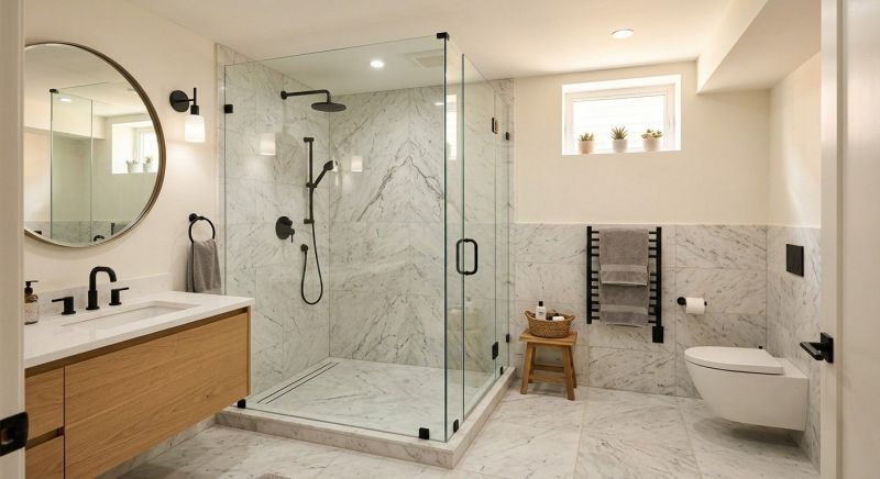 Basement Bathroom Remodeling in Wimberley, TX