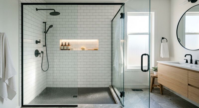 Bathroom Shower Renovation in Wimberley, TX